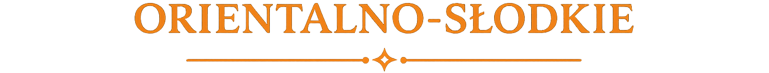 orientalno-słodkie